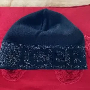 Iceberg Black Silver Hat NeverUsed Rare Made in Italy ?? Iceberg History Hat - Etsy main image 4